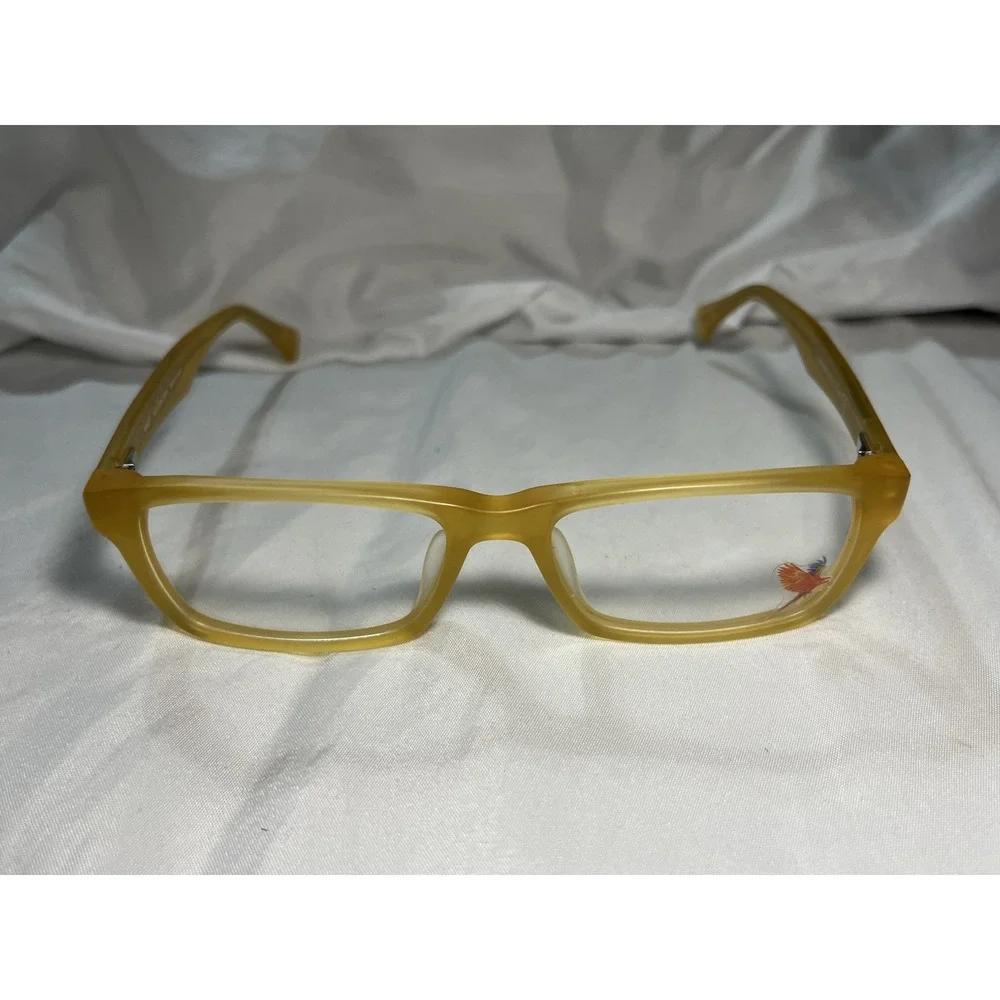 Maui Jim Optical MJO 2204-79WV Golden Yellow Eyeglasses Frames 53/17/143‎ NWOT